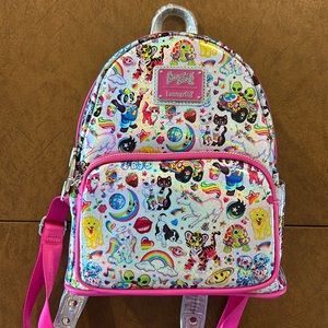Loungefly mini backpack - Lisa Frank 🩷